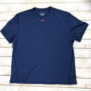 Men’s Blue Zombie Workout Running Training Shirt